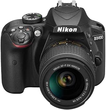 Nikon D3400 Digital Cameras Black New
