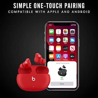 Beats Studio Headphones & Earbuds New Red