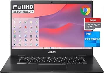 ASUS Chromebook CX1500 Computers New 64GB 4GB