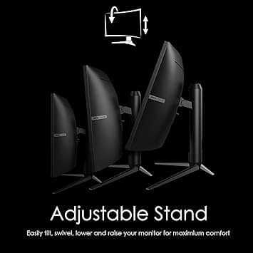 MSI MAG342CQR Monitors Refurbished - Premium Black