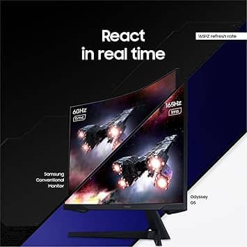 Samsung G55C Monitors New Black