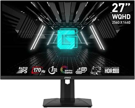 MSI G274QPF Monitors New Black