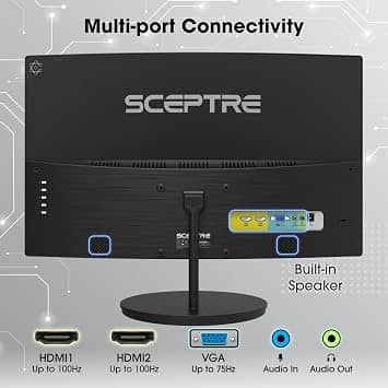 Sceptre C275W Monitors New Black