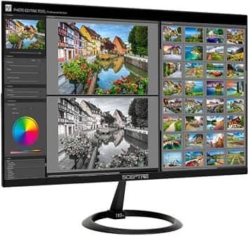 Sceptre E258B Monitors New Black