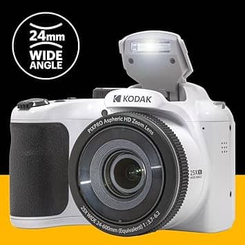 Kodak AZ255 Digital Cameras White New