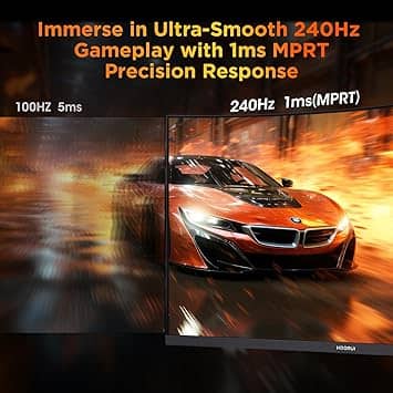 KOORUI G2511XC Monitors New Black
