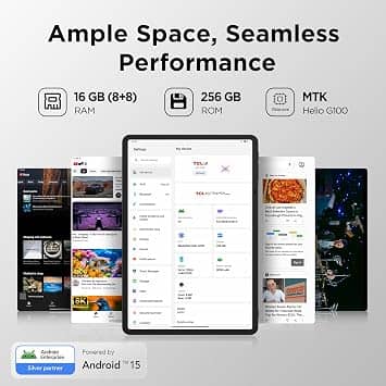 TCL NXTPAPER 11 Plus Tablets Black 256GB New