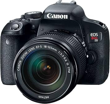 Canon EOS Rebel T7i Digital Cameras Black New