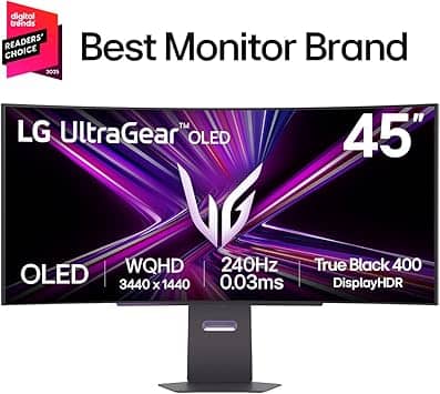 LG 45GX950A Monitors New Black