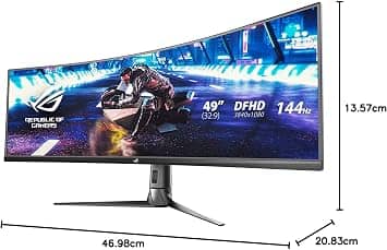 ASUS XG49VQ Monitors New Black