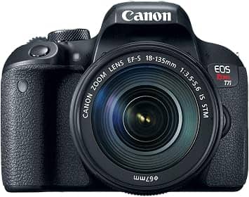 Canon EOS Rebel T7i Digital Cameras Black New
