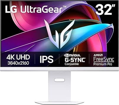 LG 32G810SA Monitors Used - Like New White
