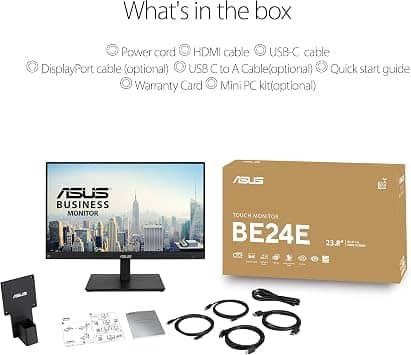 ASUS BE24ECSBT Monitors New Black