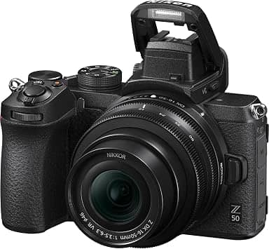 Nikon Z50 Digital Cameras Black Refurbished - Excellent