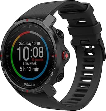 Polar Grit X Pro Smartwatches New Black