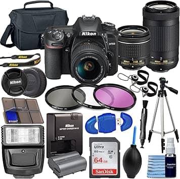 Nikon D7500 Digital Cameras Black New