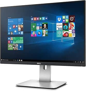 Dell U2415 Monitors Refurbished - Excellent Black