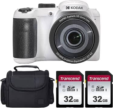 Kodak AZ255 Digital Cameras White New