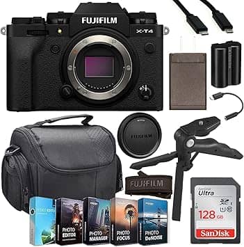 Fujifilm X-T4 Digital Cameras Black Used - Like New