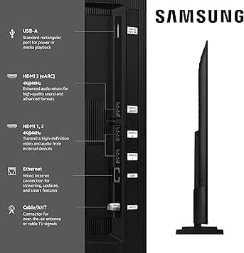 Samsung Q7F TVs New Black