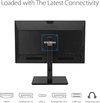 ASUS BE24ECSBT Monitors New Black