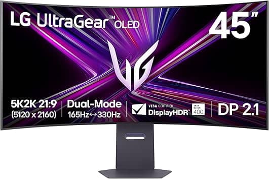 LG 45GX950A Monitors New Black