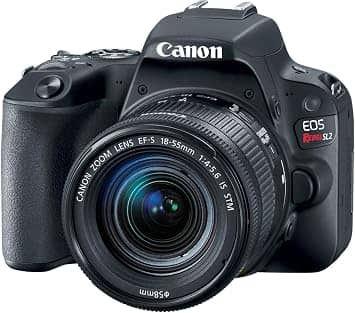 Canon EOS Rebel SL2 Digital Cameras White Refurbished - Excellent