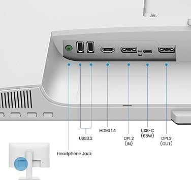 BenQ GW2786TC Monitors New White