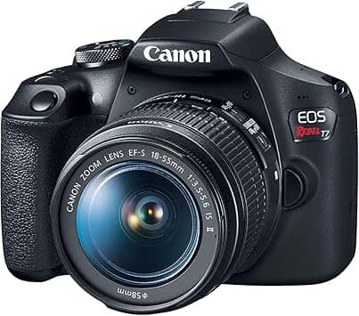 Canon EOS Rebel T7 Digital Cameras Black New
