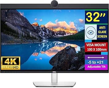 Dell U3223QZ Monitors Open-Box Excellent Black