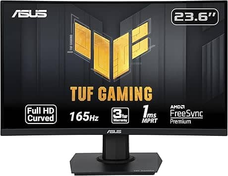ASUS VG24VQE Monitors Open-Box Excellent Black