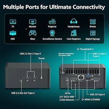 ASUS NUC RNUC15U5 Computers New 512GB 16GB