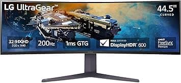 LG 45GR65DC Monitors Unspecified Black