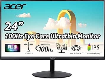 Acer SB242Y Monitors New Black
