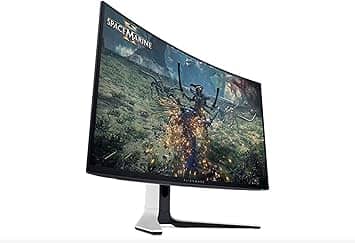 Dell AW3225QF Monitors Used - Good Black