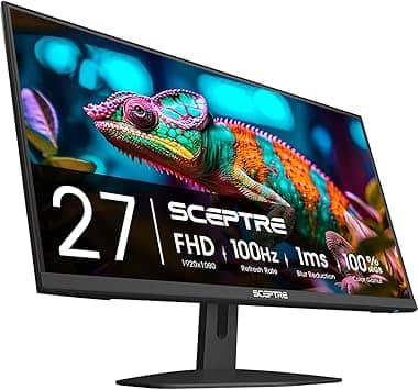 Sceptre E275W-FW100T Monitors New Black
