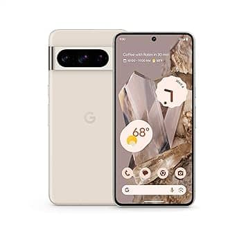 Google Pixel 8 Pro Cell Phones White 256G New Unlocked