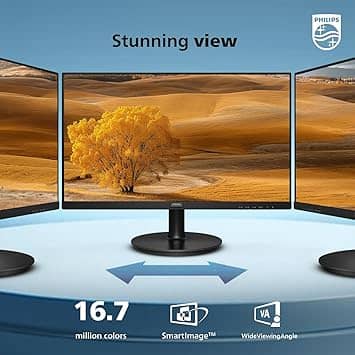 Philips 241V8LB Monitors New Black