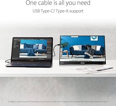 ASUS MB16ACV Monitors New Red