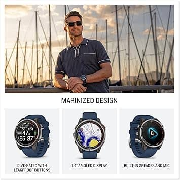 Garmin quatix® 8 Smartwatches New Blue