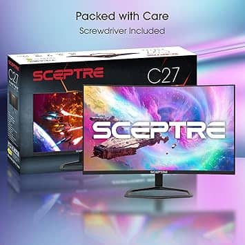 Sceptre C275B Monitors New Black