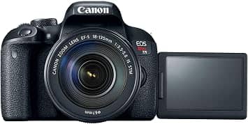 Canon EOS Rebel T7i Digital Cameras Black New