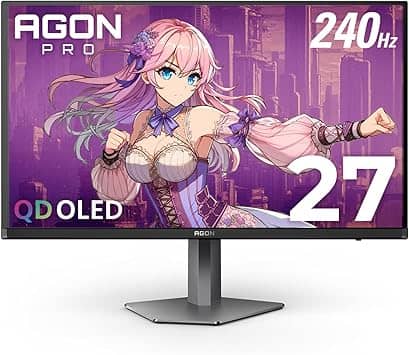 AOC AG276QZD2 Monitors For parts or not working Black