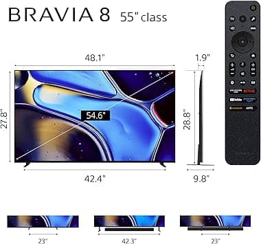 Sony bravia 8 TVs New Black