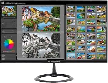 Sceptre E258B Monitors New Black
