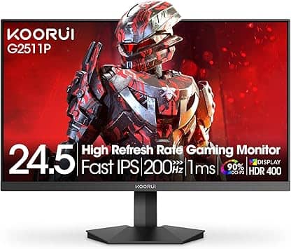 KOORUI G2511P Monitors New Black