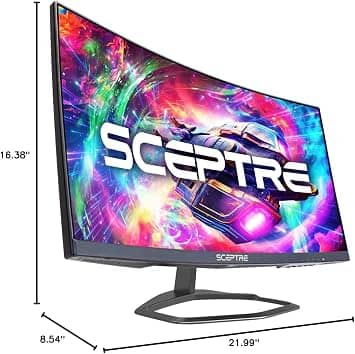 Sceptre C325B Monitors New Black