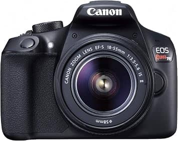 Canon EOS Rebel T6 Digital Cameras Black Refurbished - Excellent