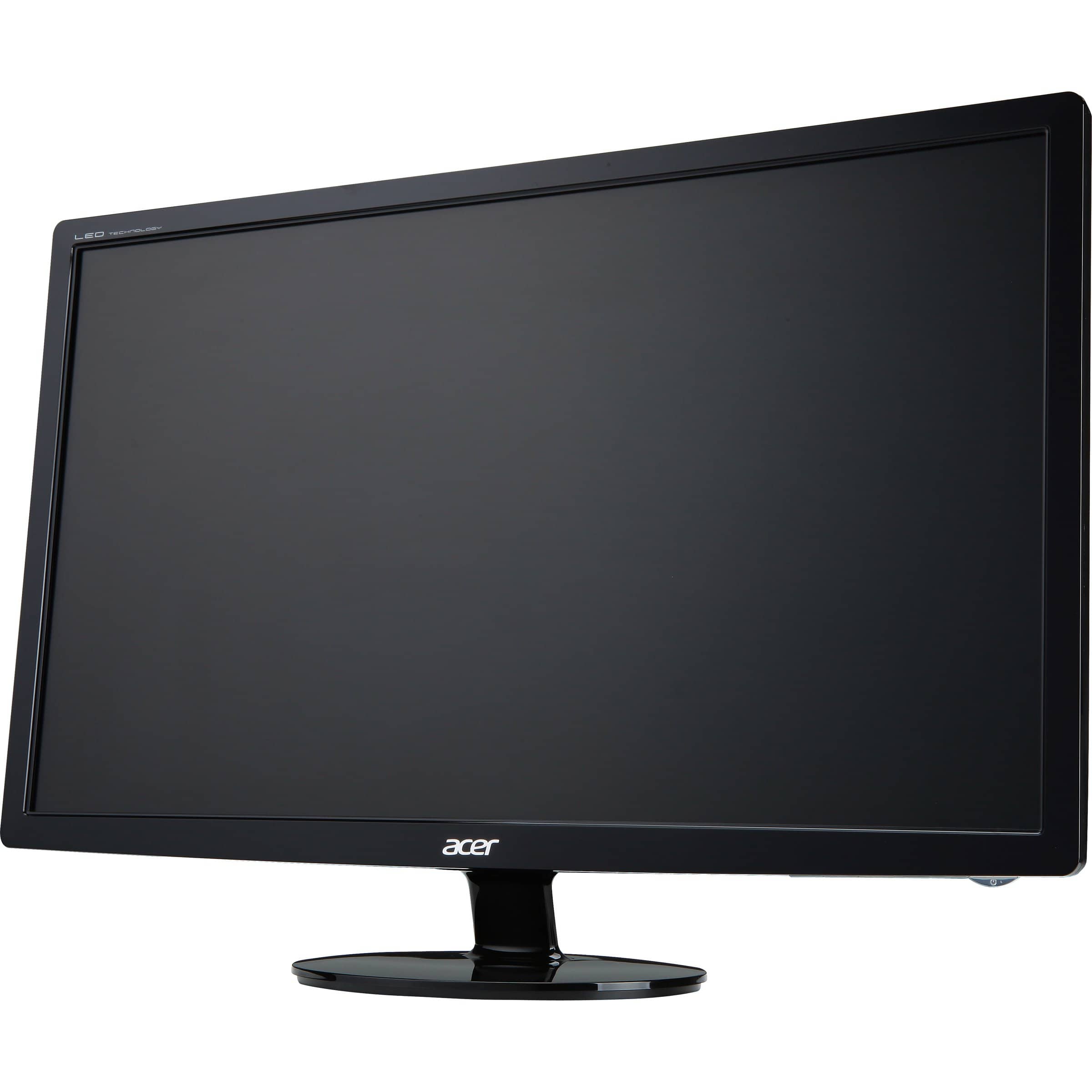 Acer S271HL Monitors Open-Box Excellent Black