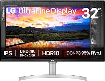 LG 32UN650K Monitors For parts or not working White